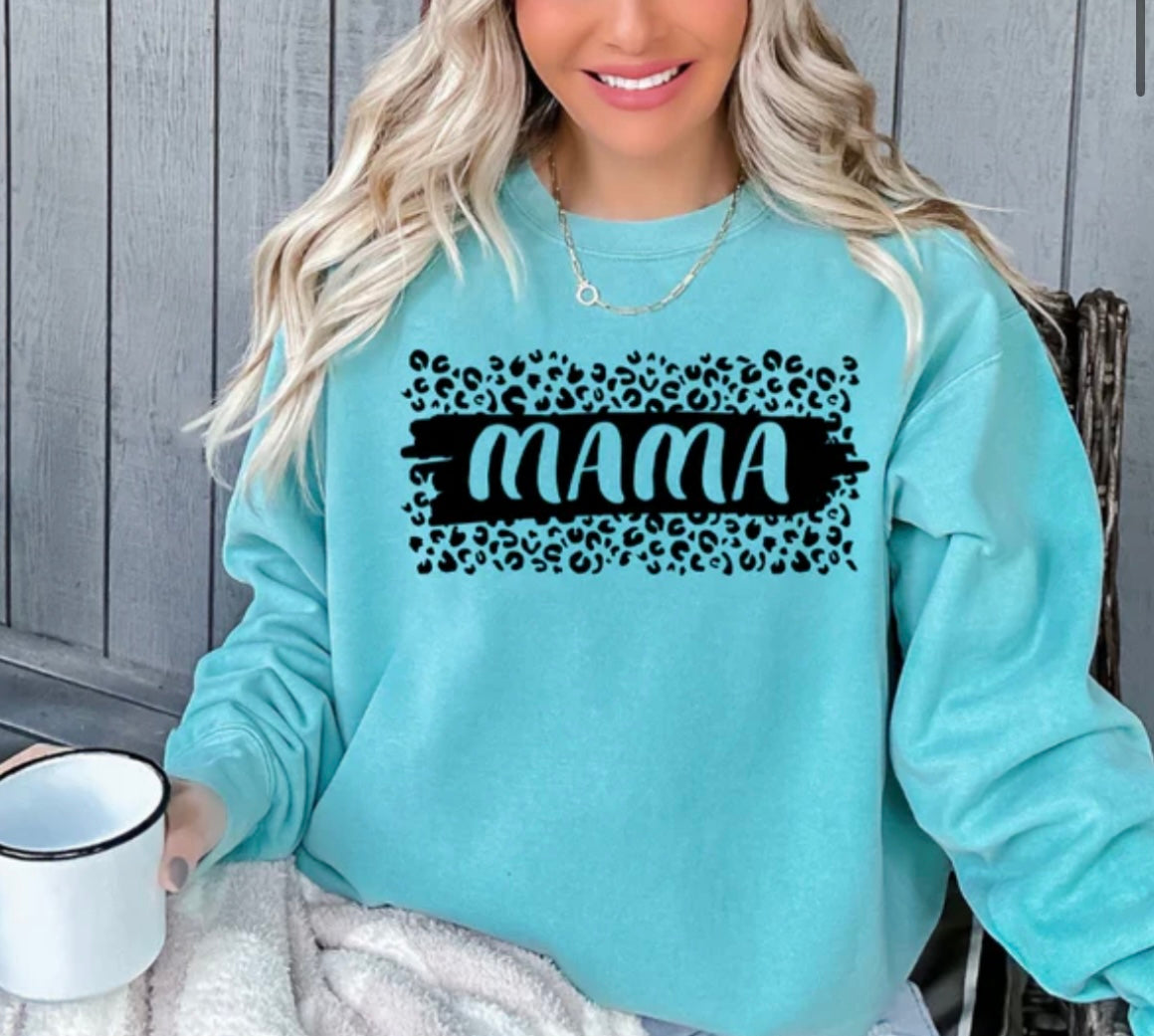 Screen Print- Mama Stripe (Cheetah)