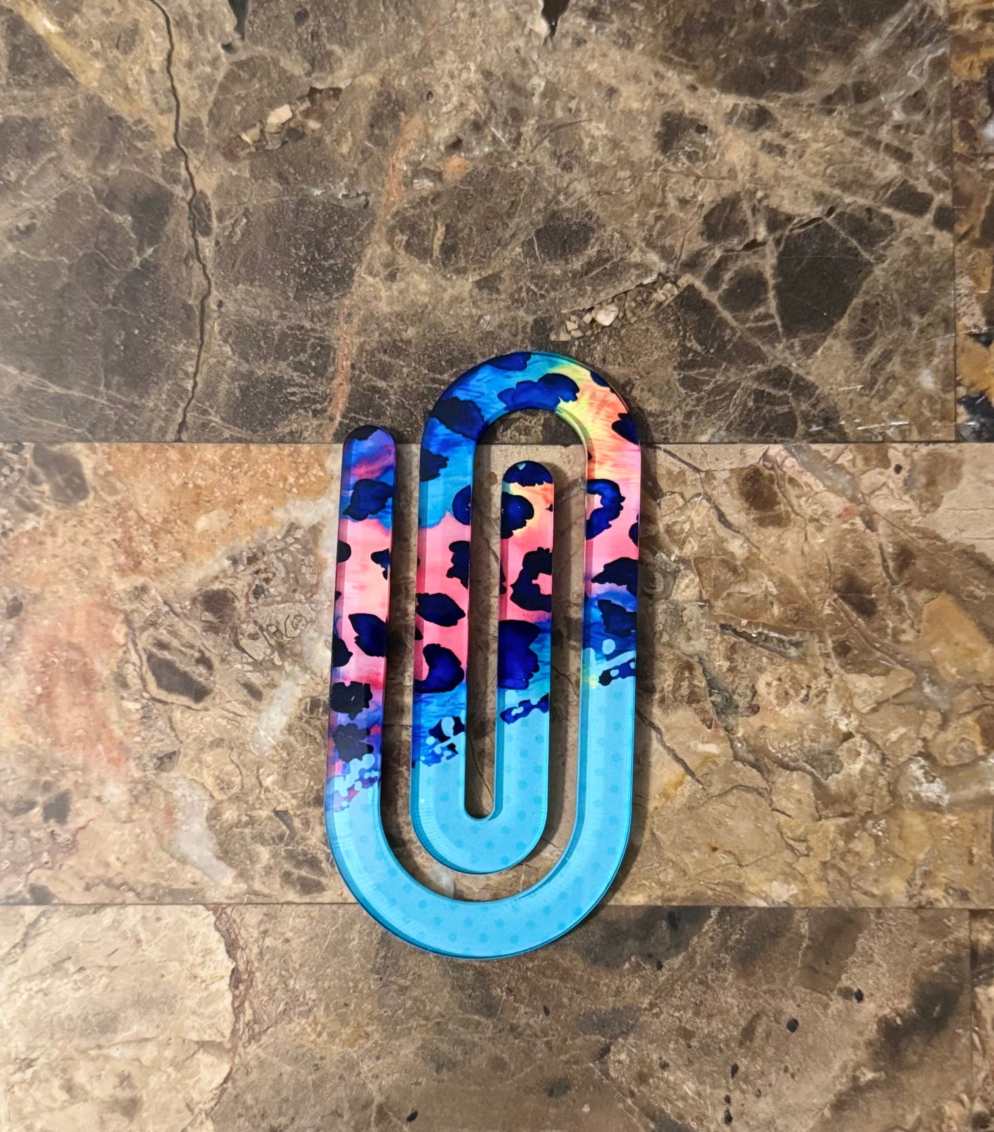 Customized Large Acrylic Paper Clip