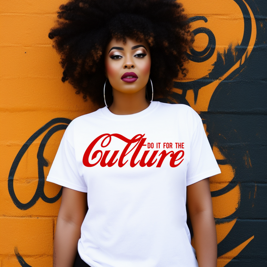 Screen Print- Do It For The Culture (Red)