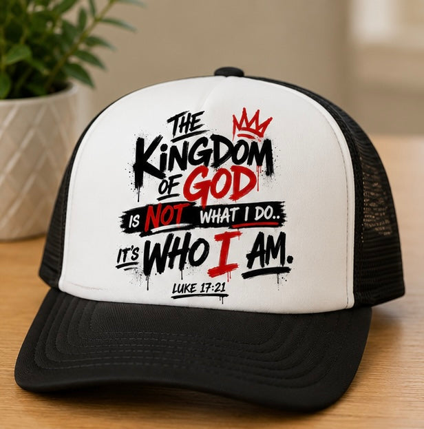 Pre-Order- The Kingdom Is Who I Am- DTF Hat Patch (Closes 7/26/26)