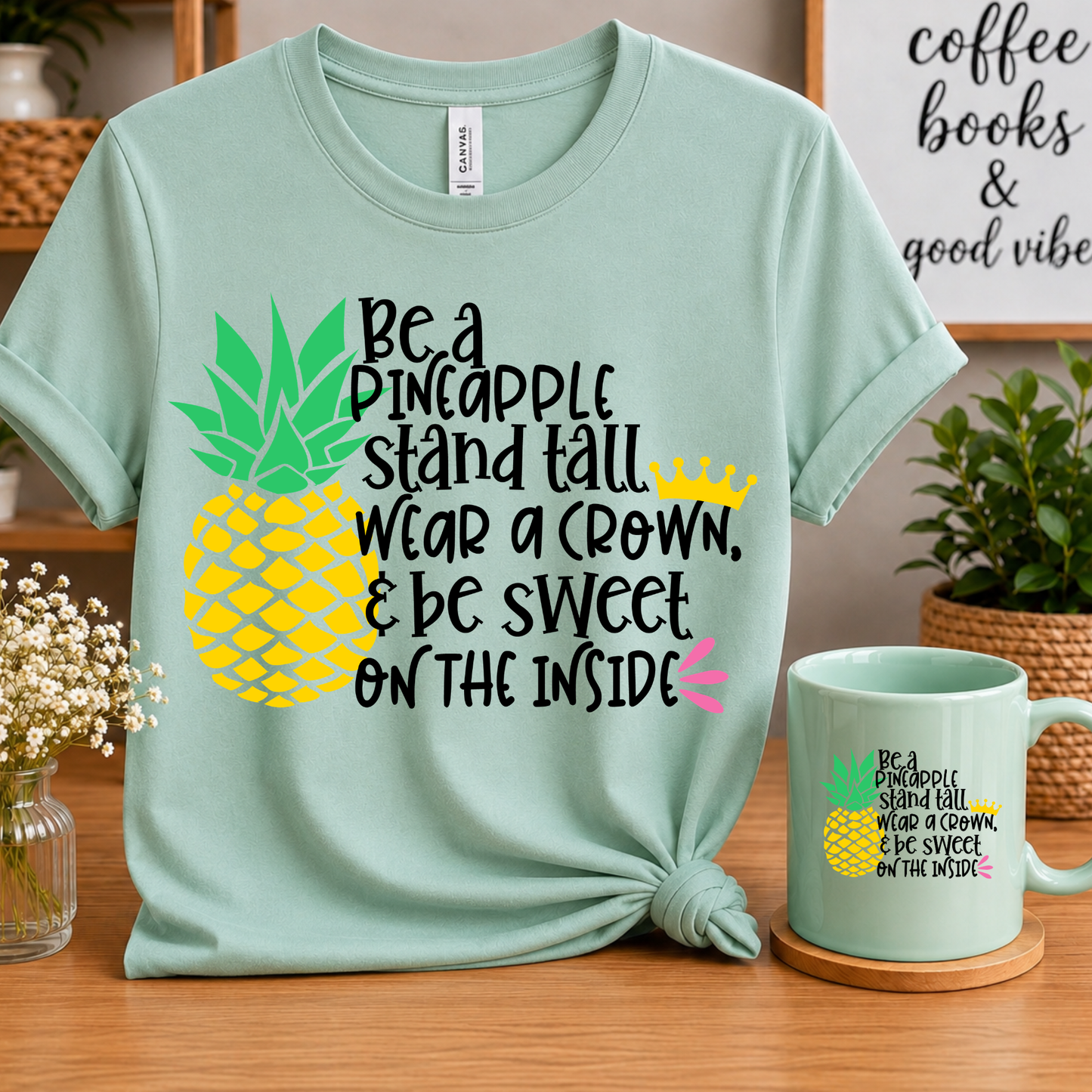 UV DTF Decal- Be a Pineapple