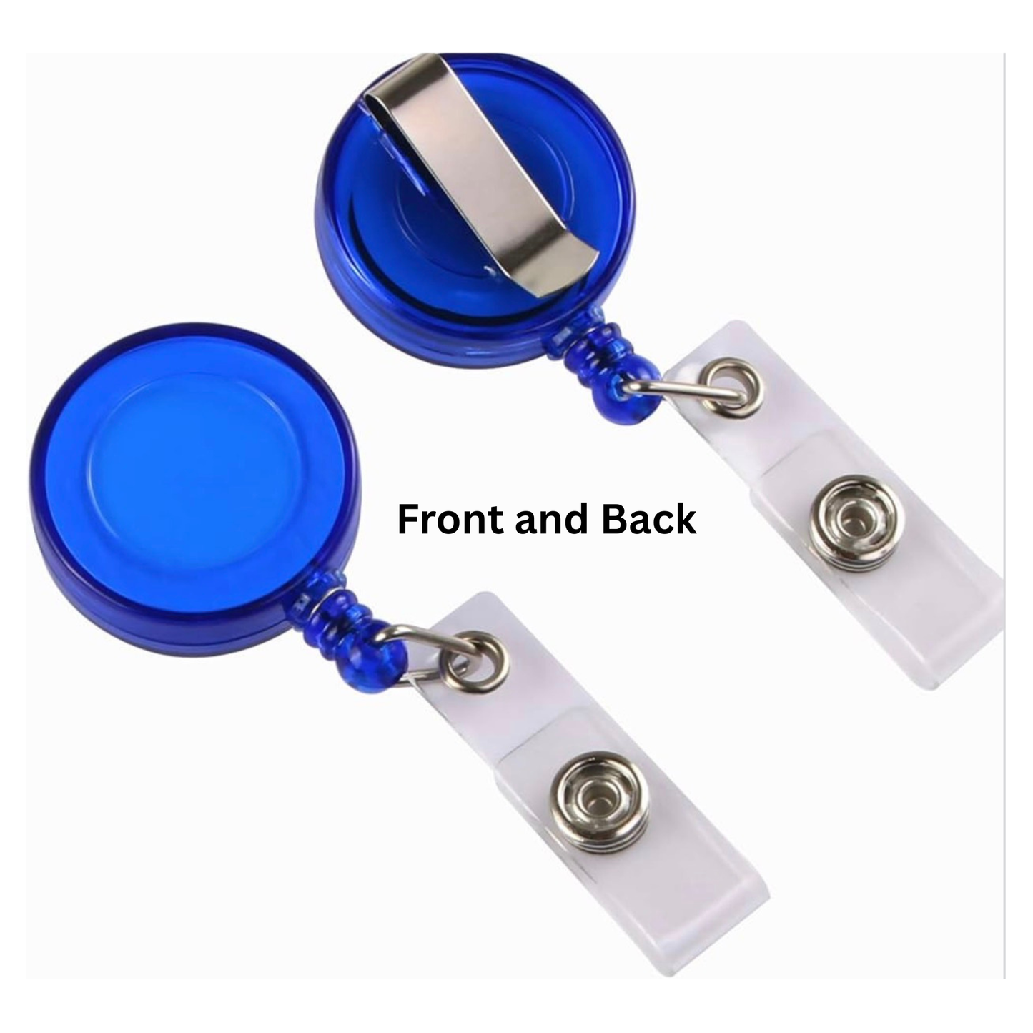 Interchangeable Badge Reel Base - 3D Printed