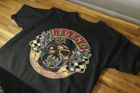 (Print To Order) Harley Davidson Halftone Collection