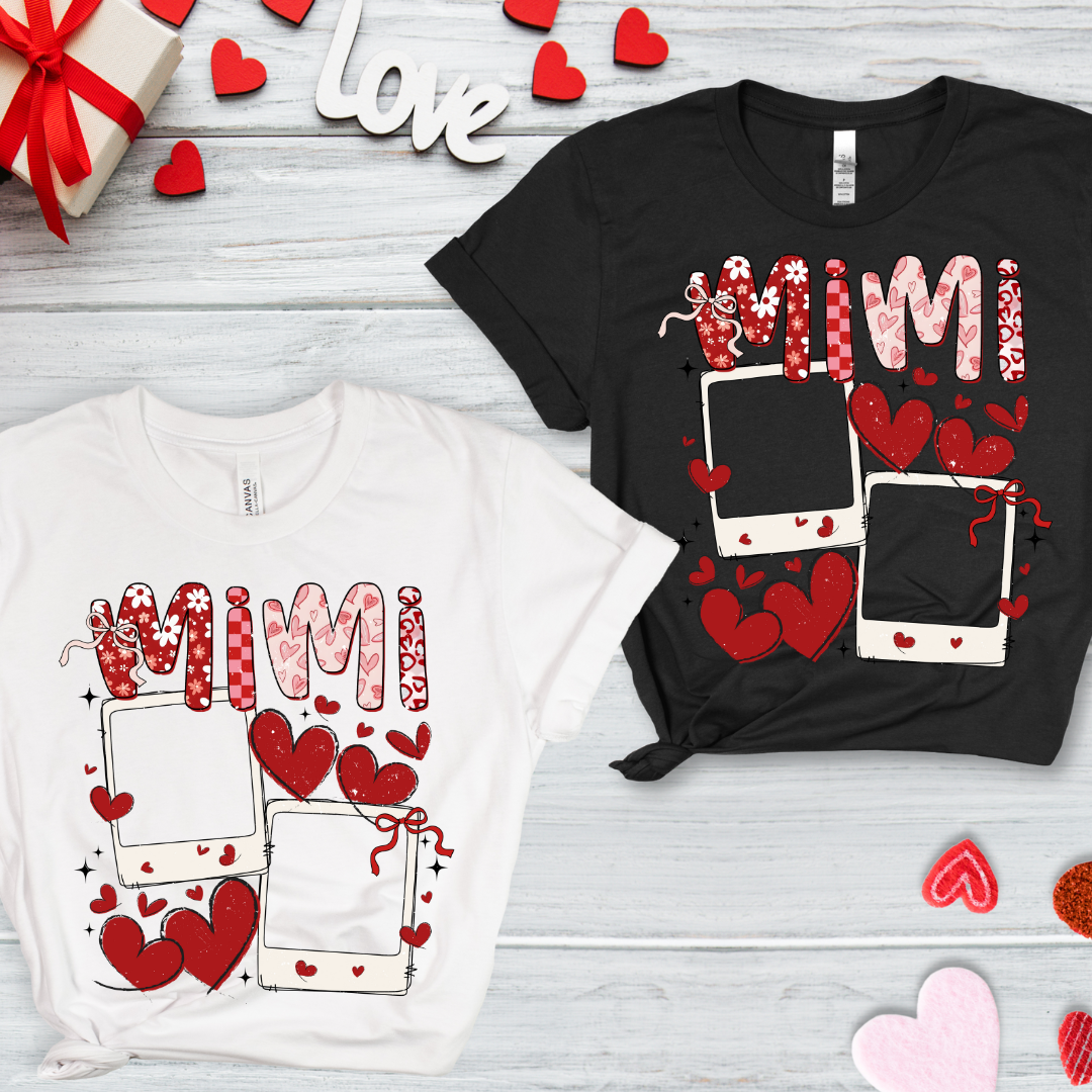 Mama With Personalized Pictures Apparel
