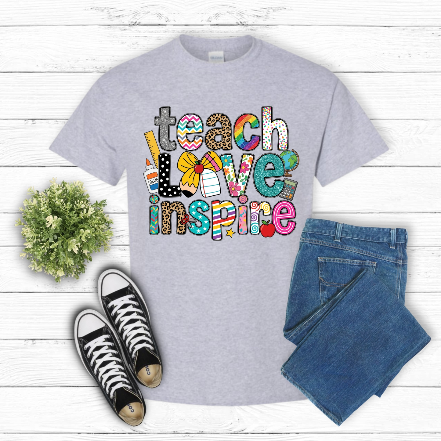 DTF- Teach Love Inspire