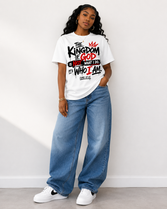 Pre-Order DTF- The Kingdom Is Who I Am (Adult & Youth Sizes) (Closes 8/8/26) (VIP)