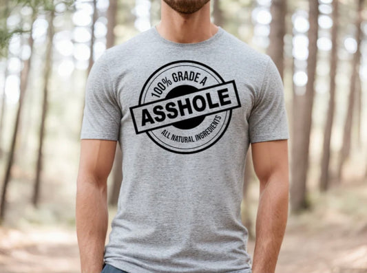 Screen Print- 100% Grade A (Black)