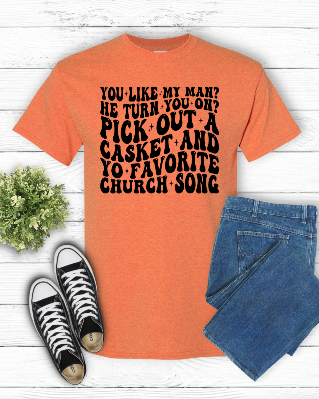 Screen Print- If You Like My Man (Black)