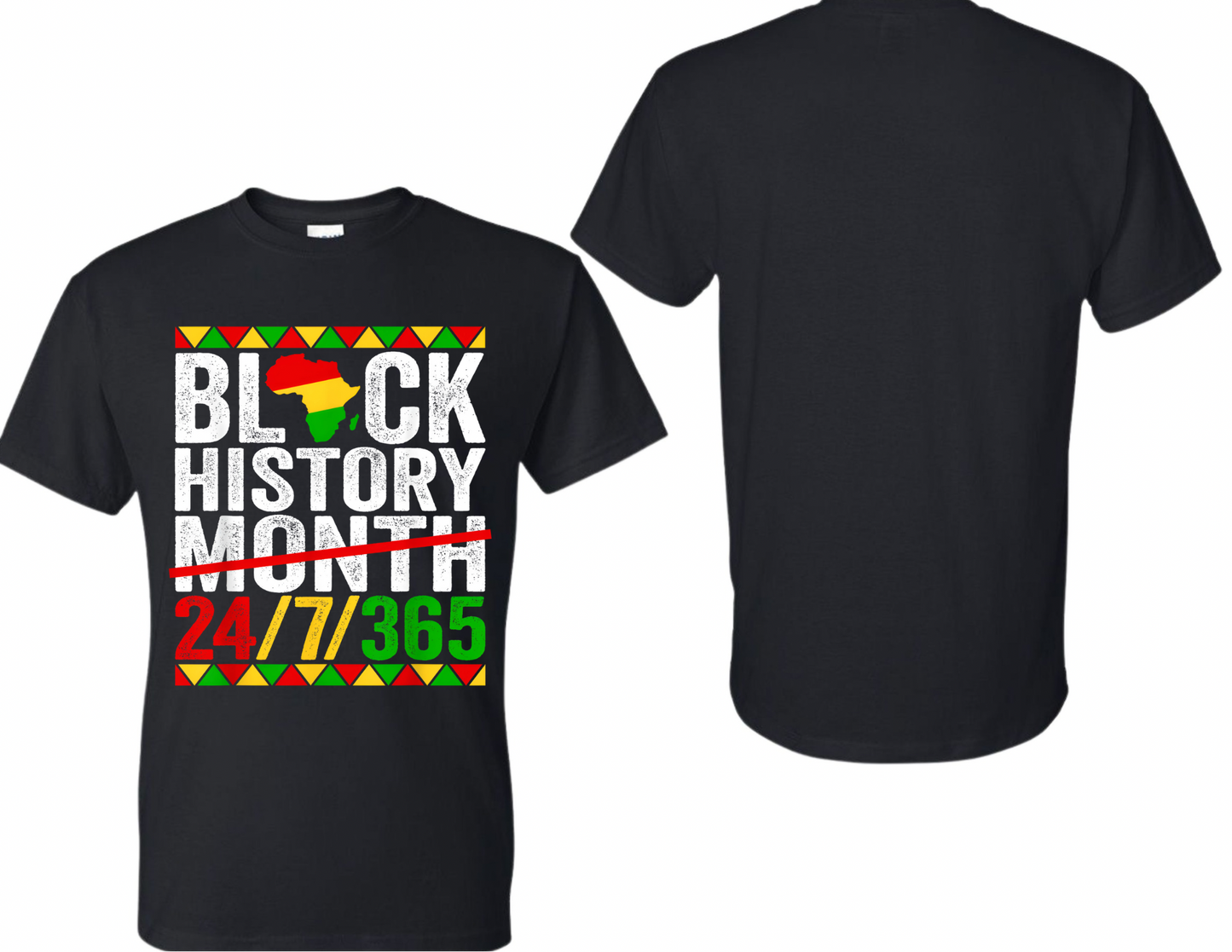 Black History Month and Black Pride Apparel