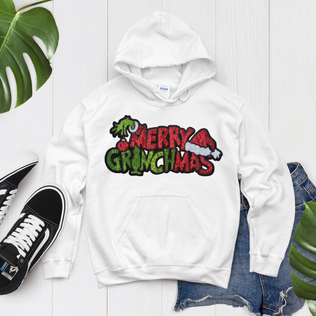 Merry Gmas Sequin Patch