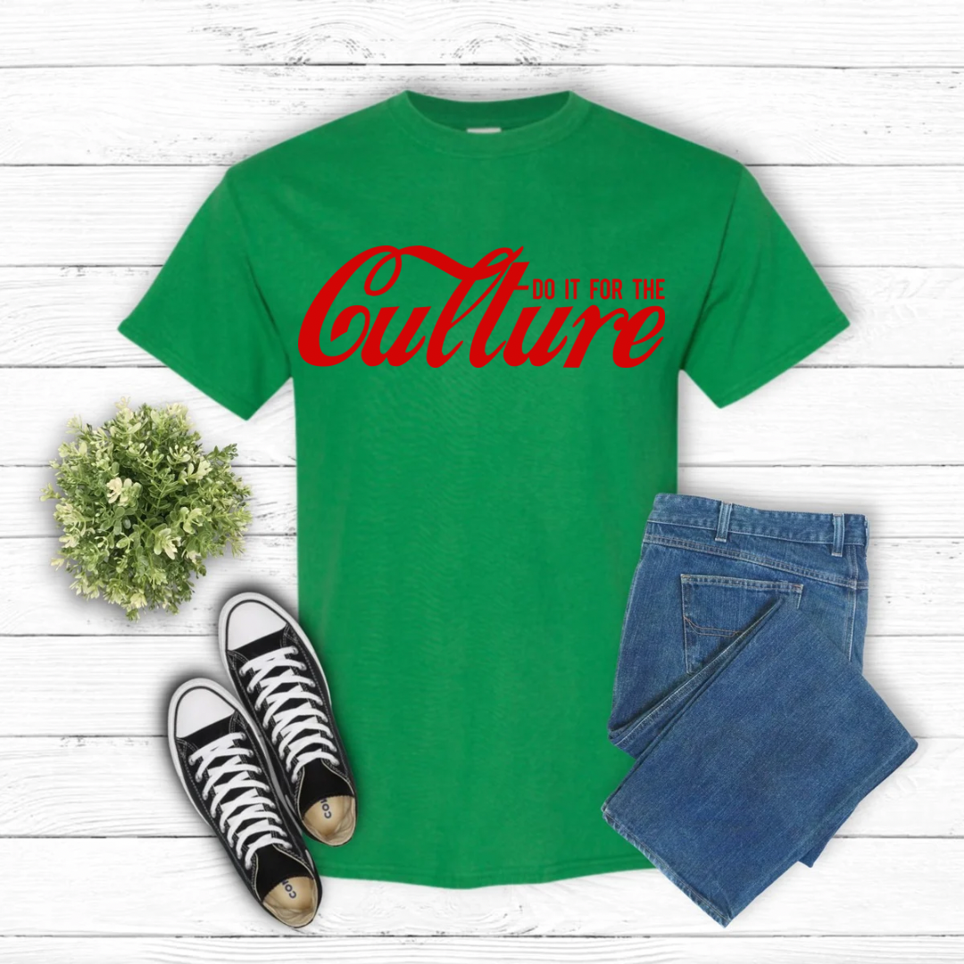 Screen Print- Do It For The Culture (Red)