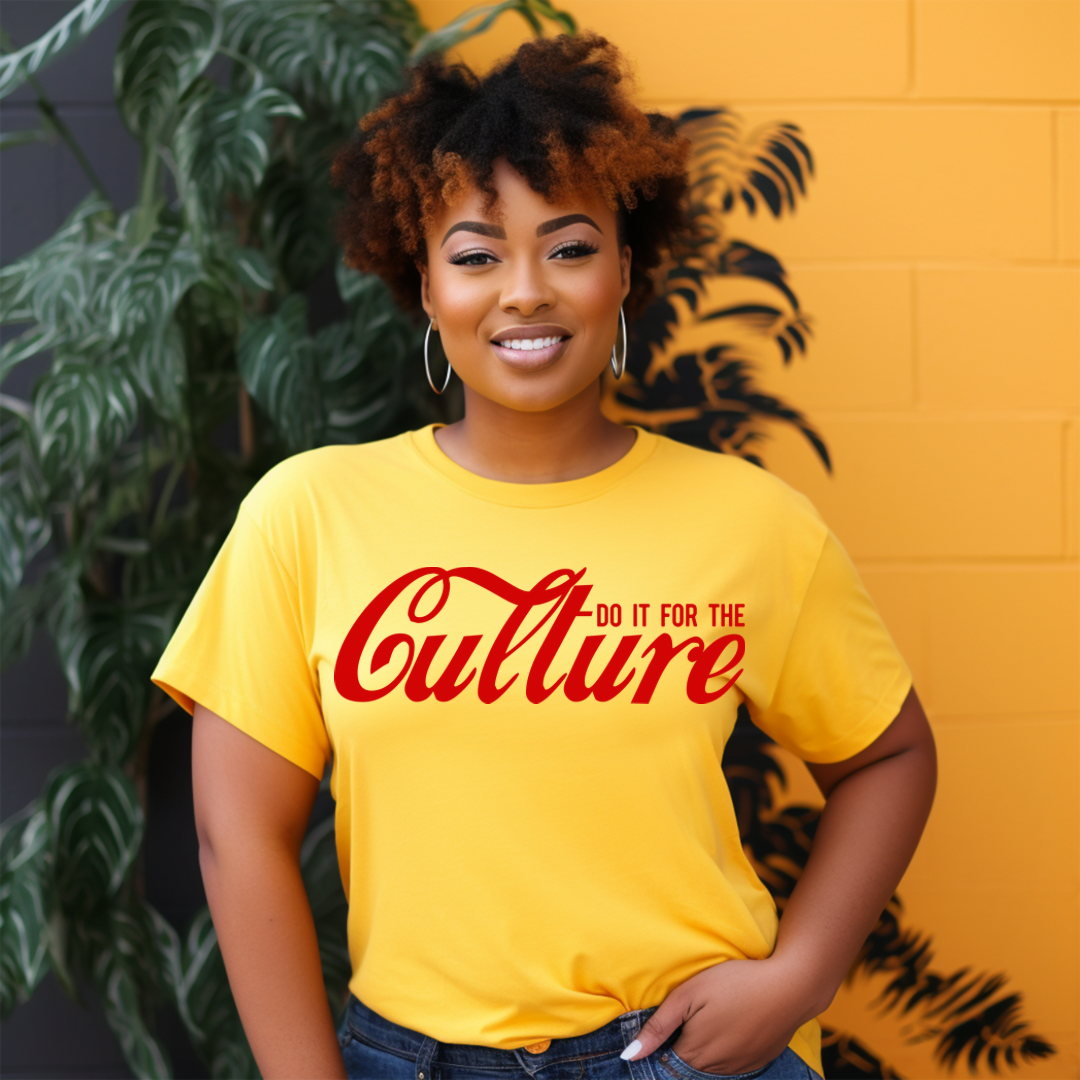 Screen Print- Do It For The Culture (Red)