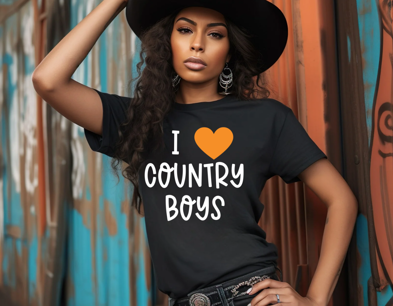 I Love Country Boys Shirt