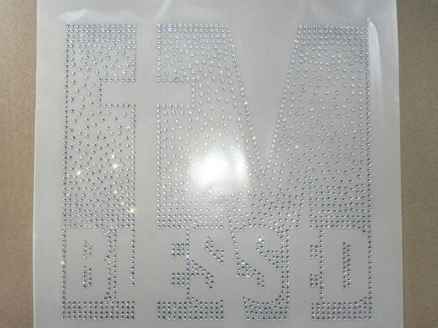 Rhinestone Blinged Transfers