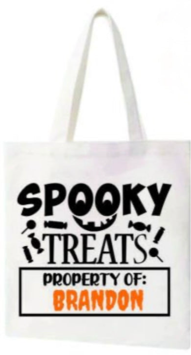 Spooky Season Trick or Treat Totes