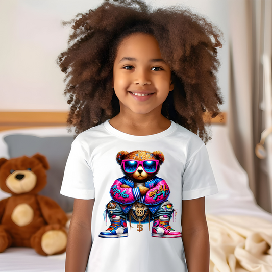 DTF- Hip Hop SWAG Bear (Youth)