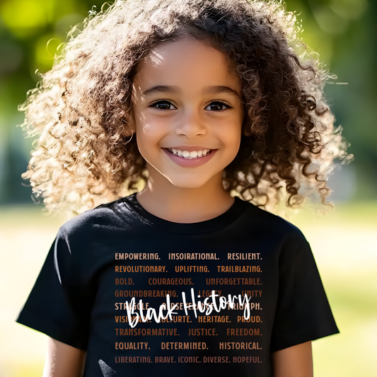 DTF- Black History Typography (2 sizes)