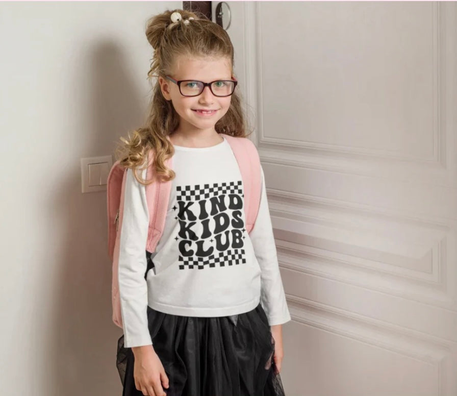 Screen Print- Kind Kids Club- Y