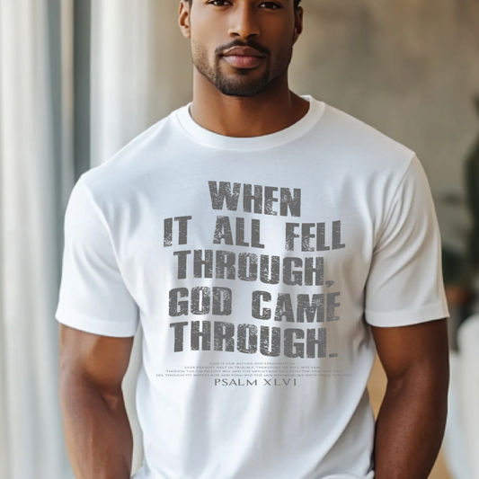 Screen Print- When it All Fell Through (Gray)