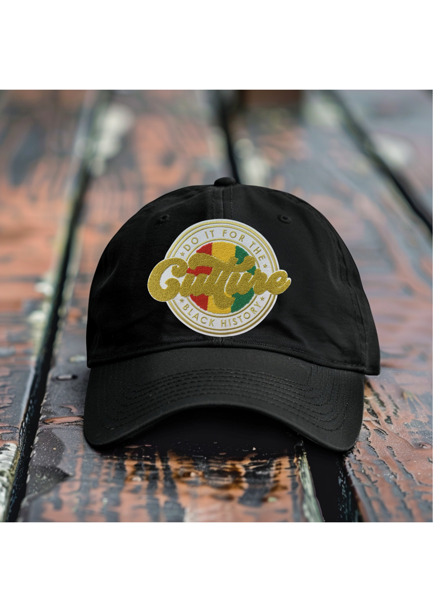 Do It For The Culture- Hat Patch