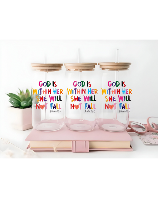 UV DTF- God Is Within Her (Grafiti)