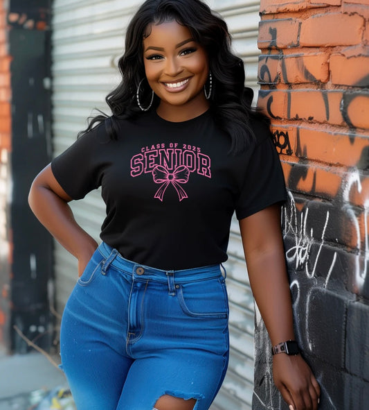 Screen Print- Class of 2025 Senior (Pink)