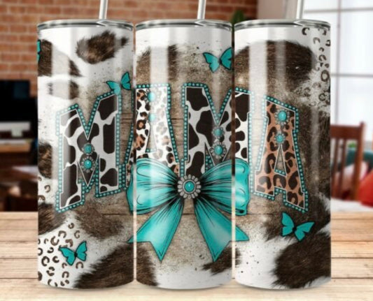 Sublimation Tumbler Wraps- Western Mama (20 oz or 30 oz)
