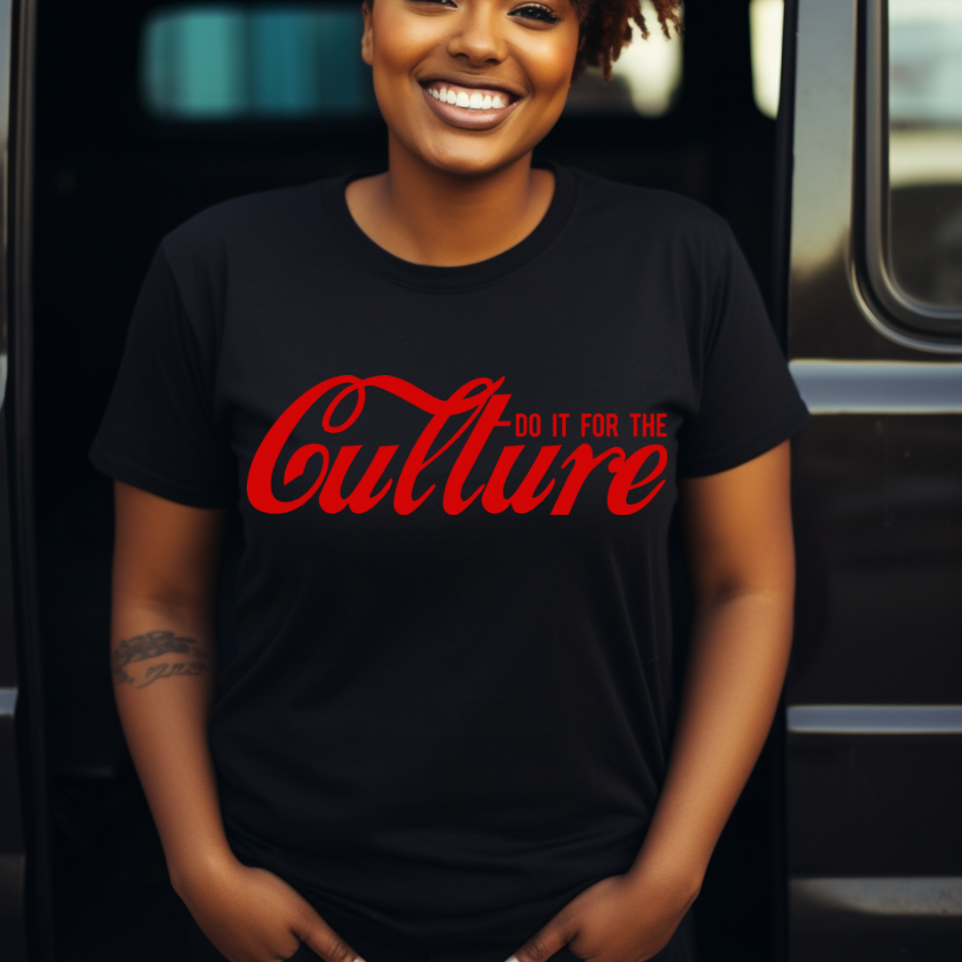 Screen Print- Do It For The Culture (Red)