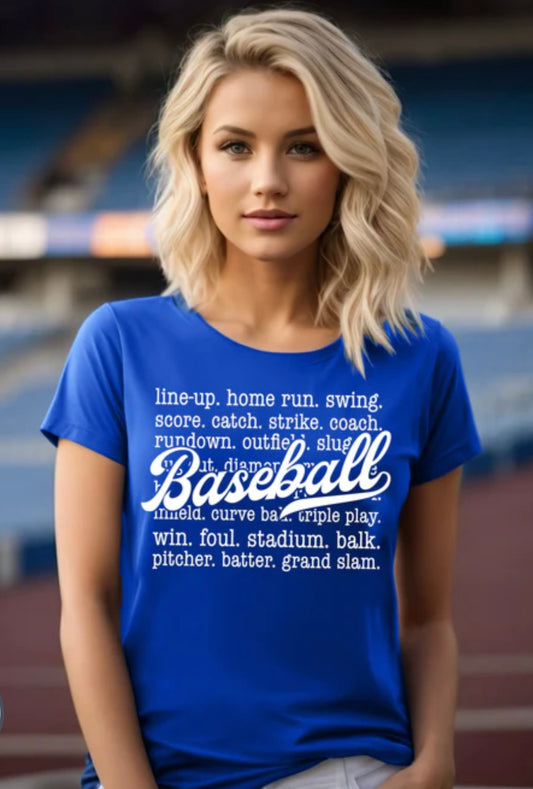 Screen Print- Baseball