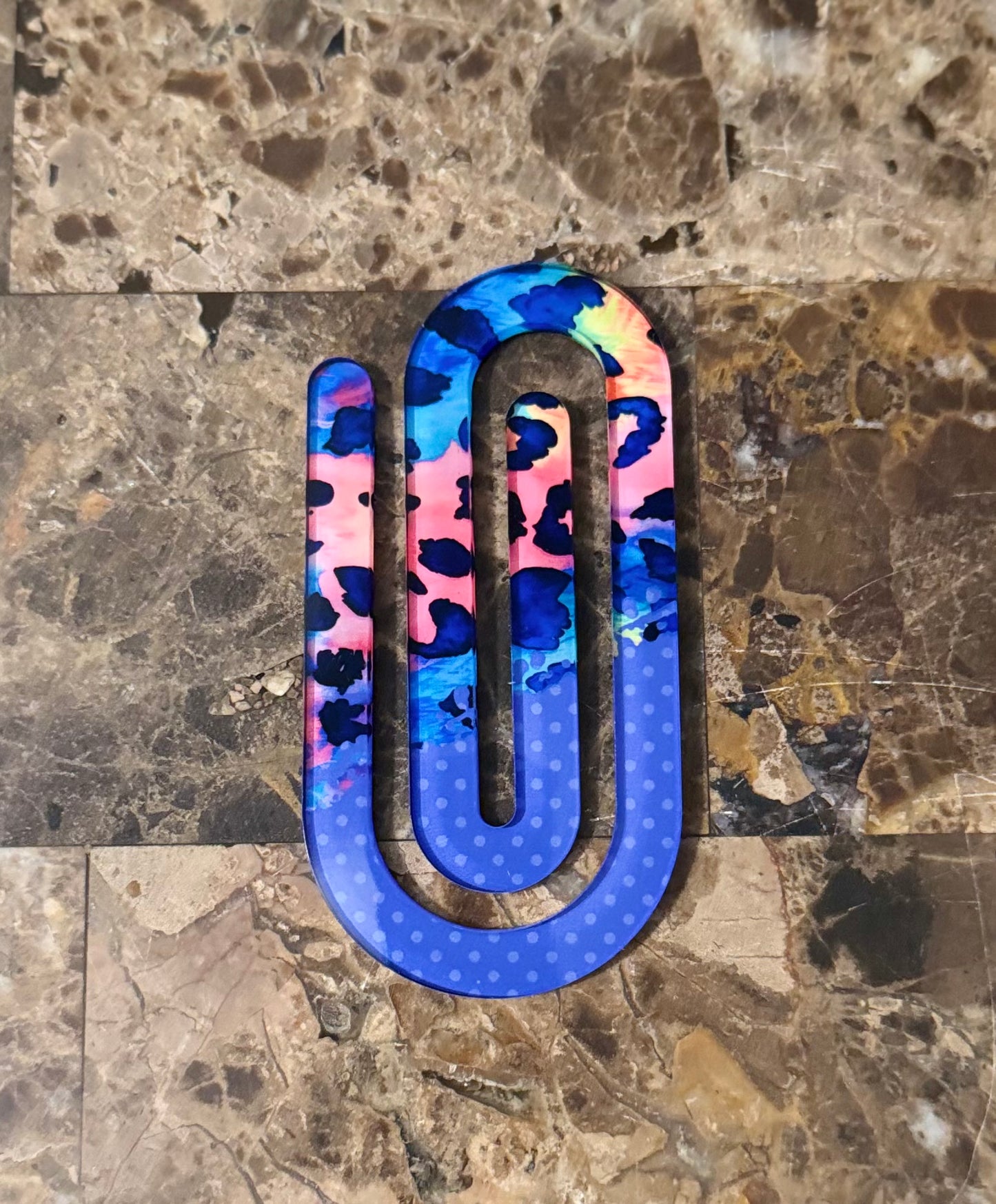Customized Large Acrylic Paper Clip