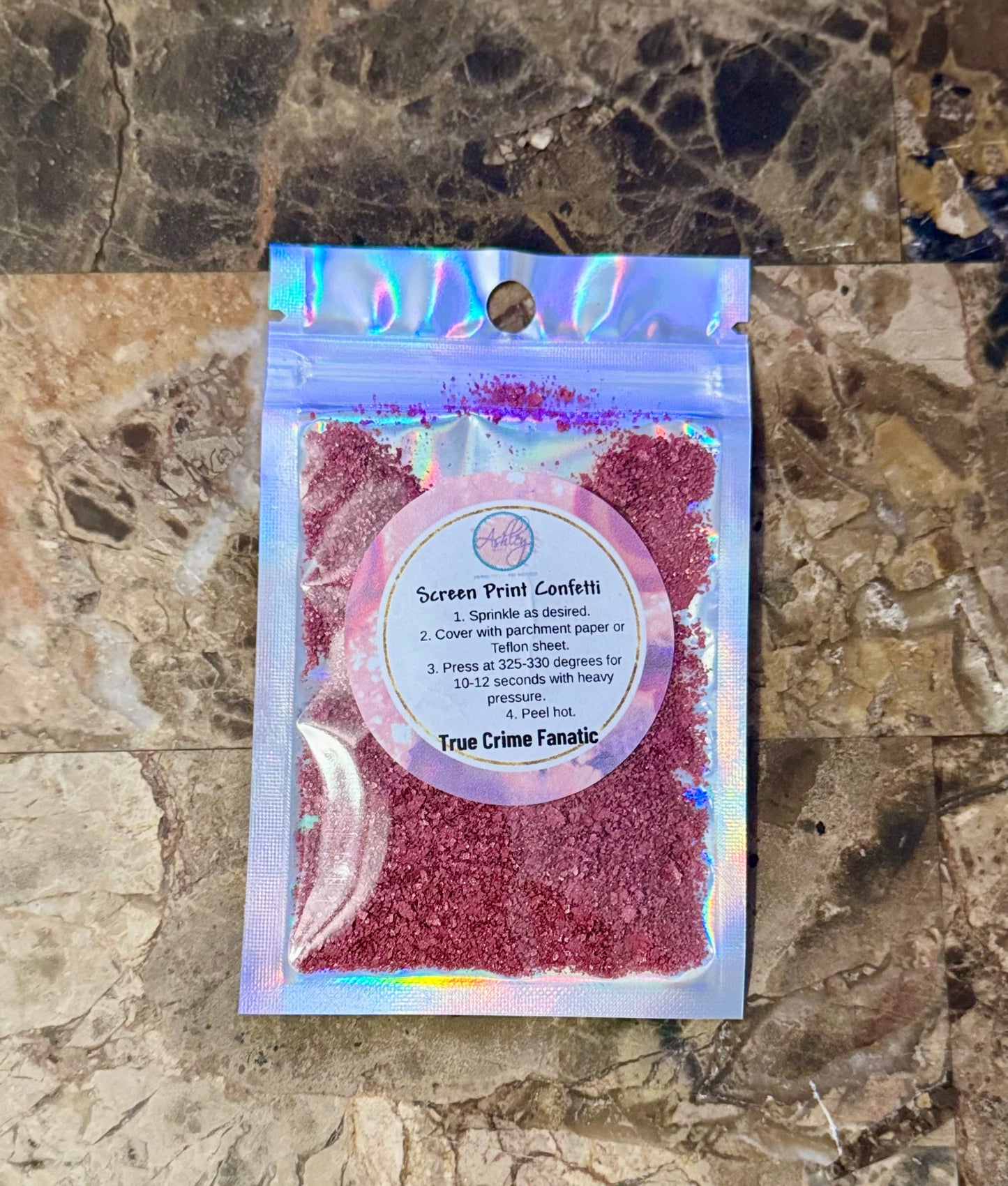 Screen Print Confetti Sample Pack