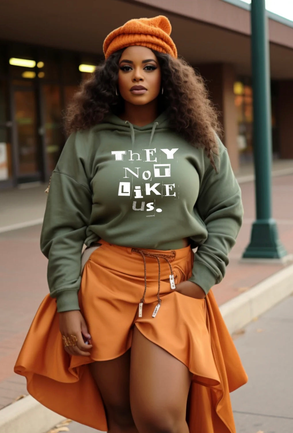 Screen Print- They Not Like Us (Distressed)