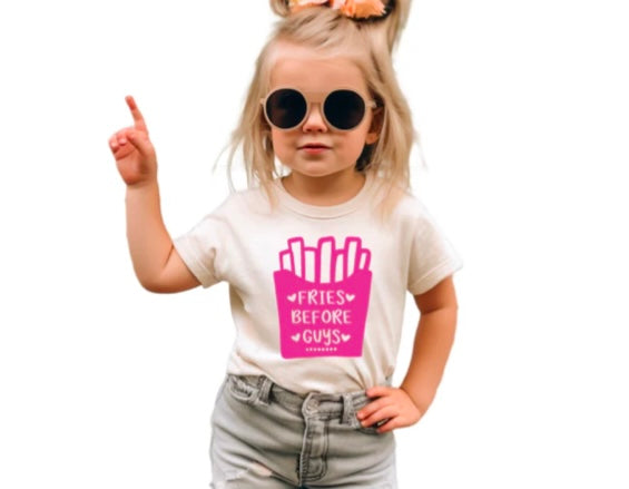 Screen Print- Fries Before Guys- Y