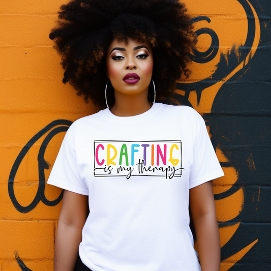 DTF- Crafting Is My Therapy