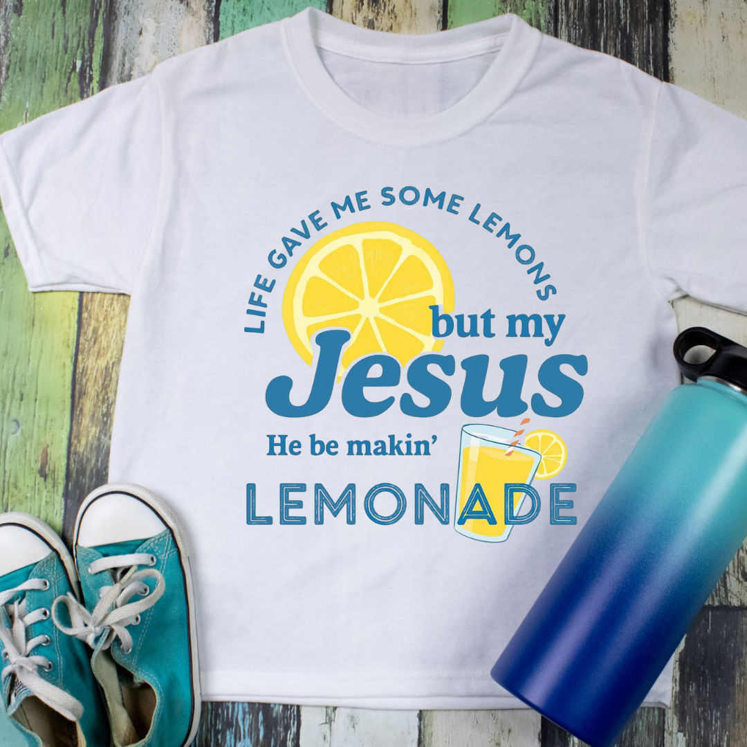 Pre-Order- God Makes Lemonade - Transfers (Closes 9/7/25 @ 11:59 pm)
