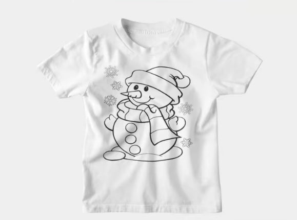 T-Shirt Coloring Sets