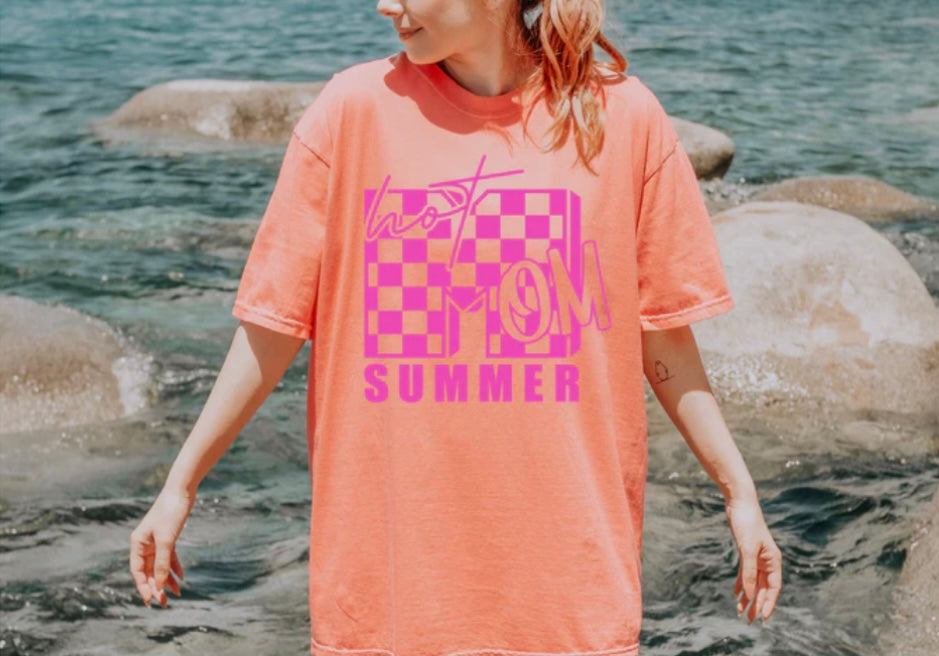 Screen Print- Hot Mom Summer