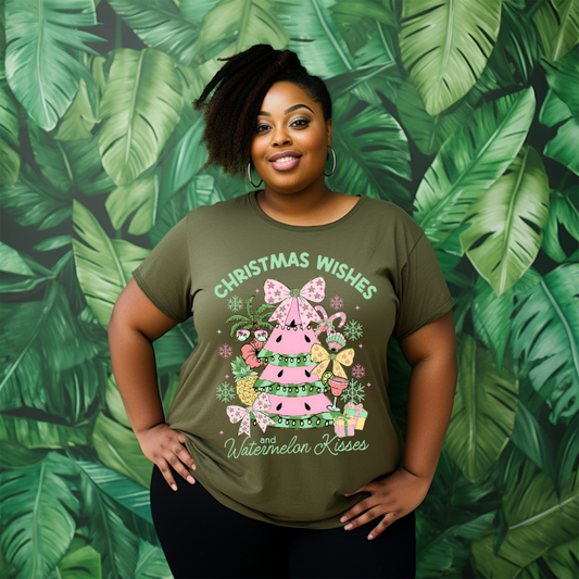 DTF-Christmas Wishes and Watermelon Kisses