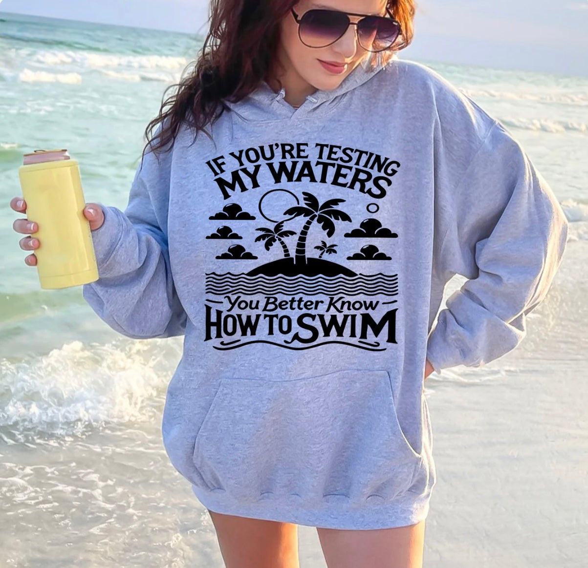 Screen Print- If you’re testing my waters