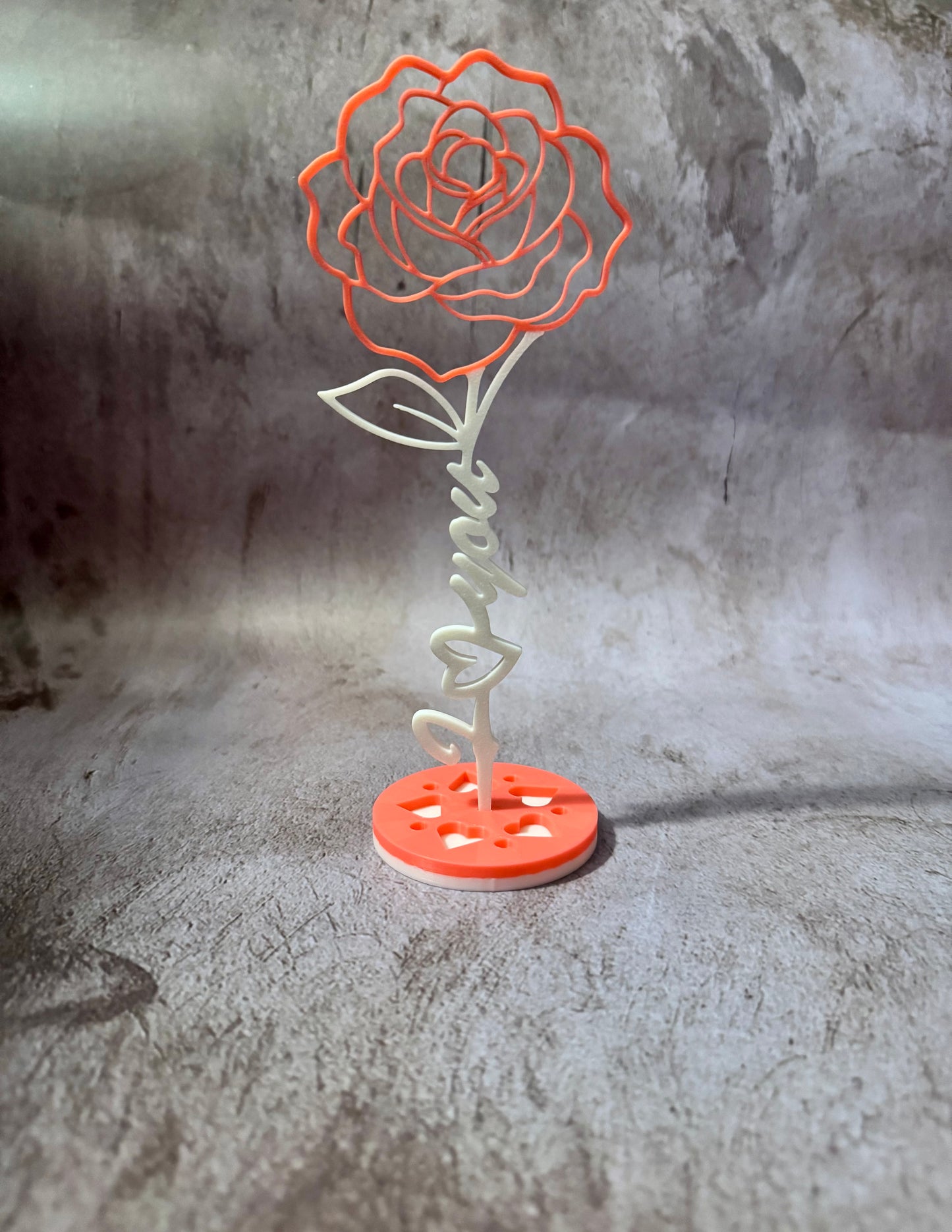 I Love You Rose and Stand