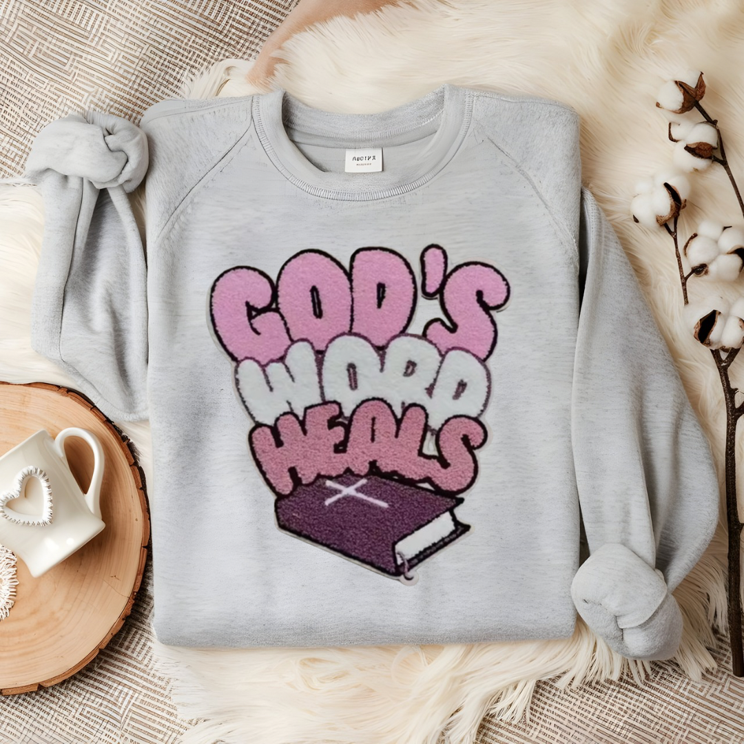 God’s Word Heals Chenille Patch