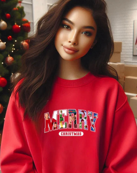 Glitter Clear Film- Merry Christmas Movie