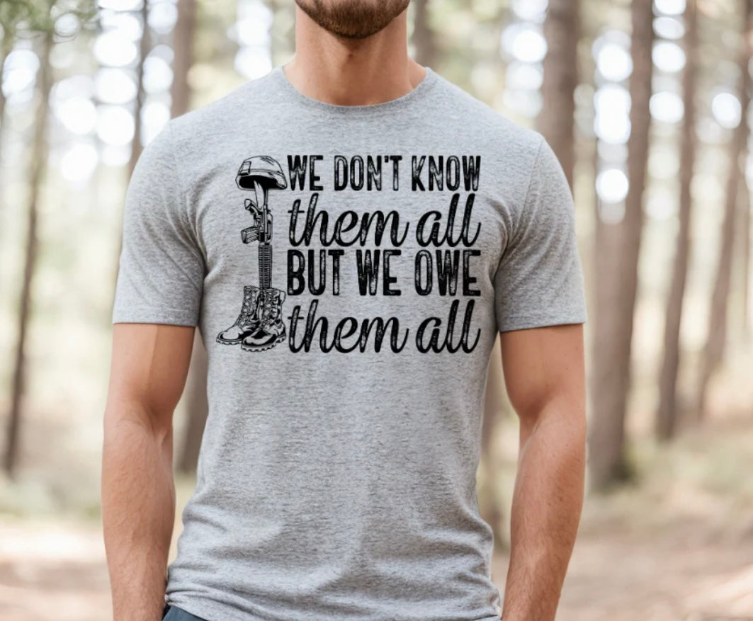 Screen Print- We don’t know them all (Black)