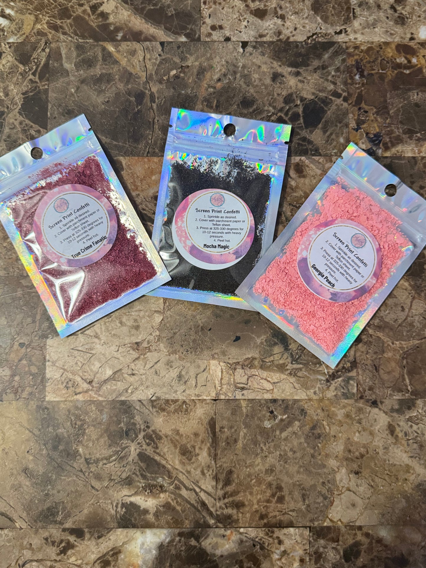 Screen Print Confetti