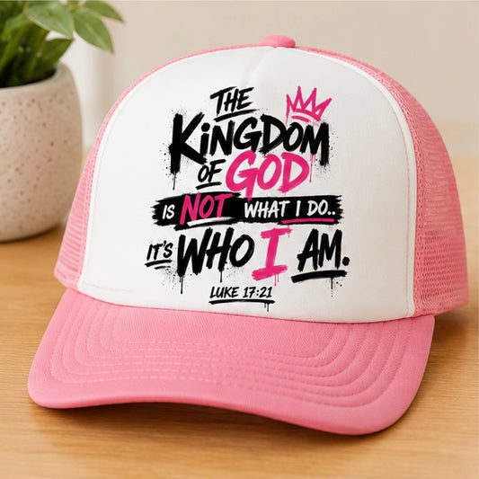 Pre-Order- The Kingdom Is Who I Am- DTF Hat Patch (Closes 8/8/26) (VIP)