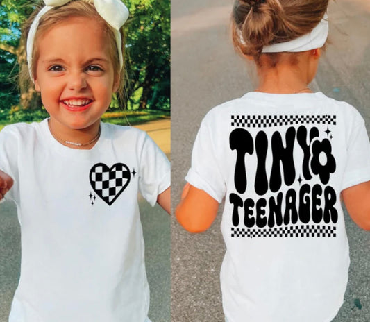 Screen Print- Tiny Teenager- Y