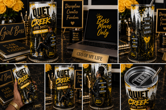 Quiet on the Creek Girl Boss | Drinkware | Coffee Mugs, Glass Can Tumblers & Stainless Steel Tumblers