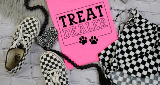 Screen Print- Treat Dealer (Black)