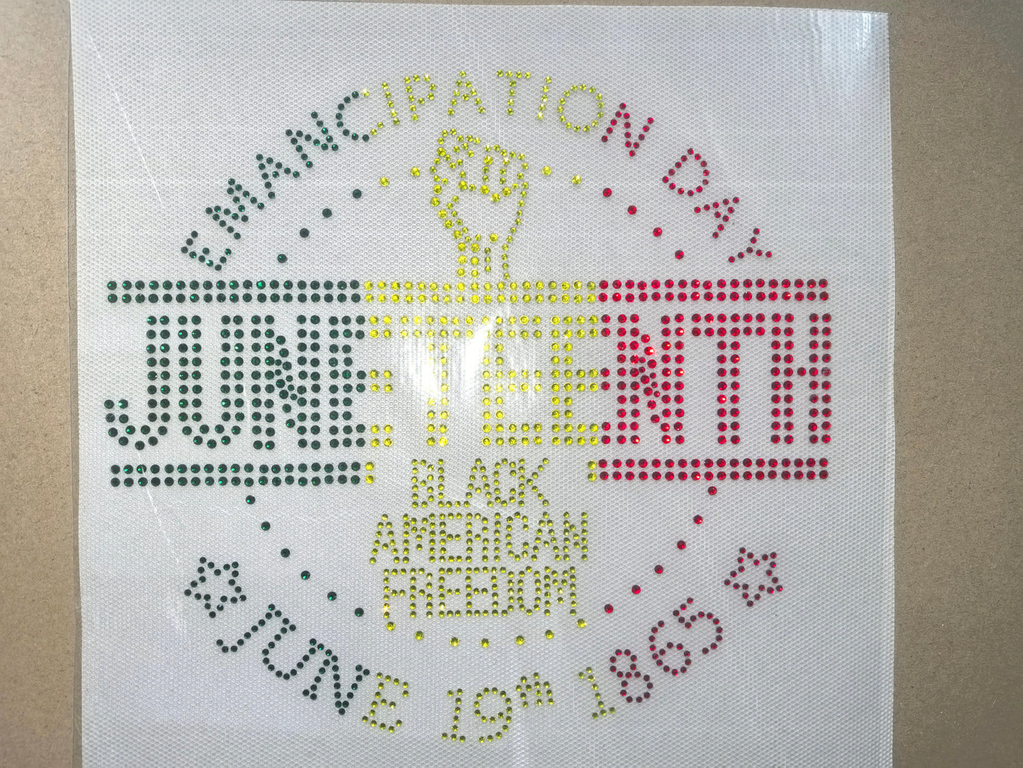 Rhinestone Blinged Transfers