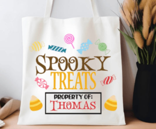 Spooky Season Trick or Treat Totes